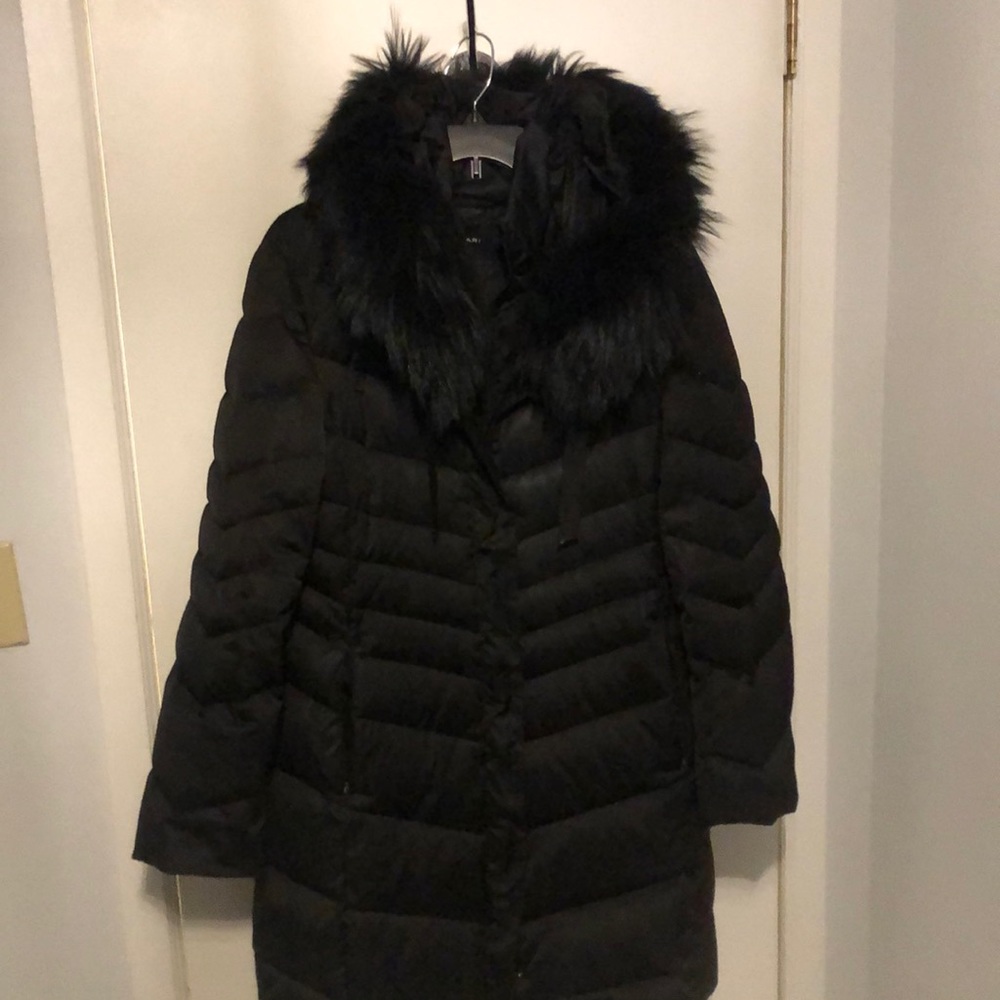 Black winter coat